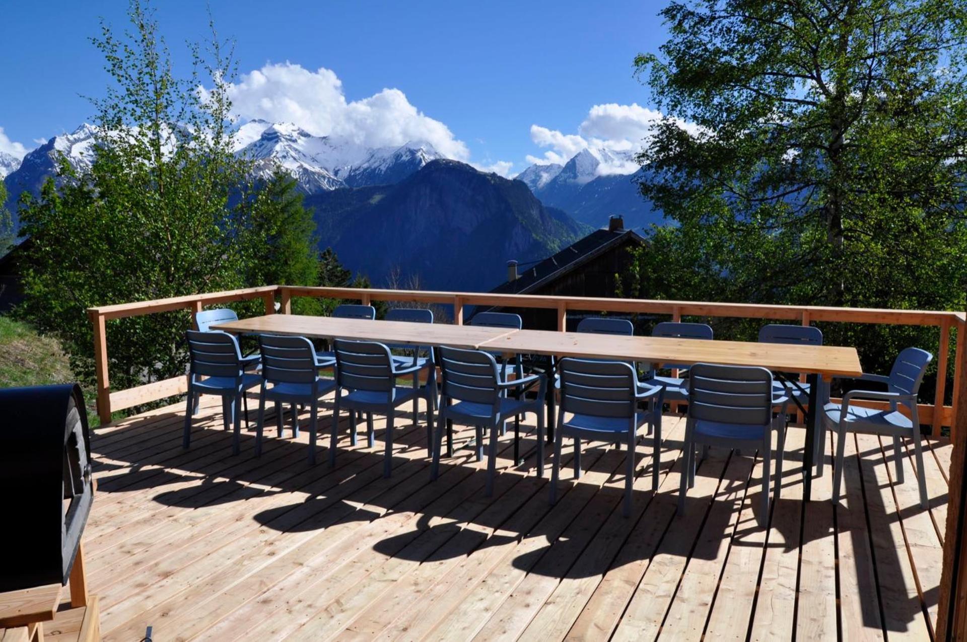 Chalet Rouge Ou Blanc Villard-Reculas ภายนอก รูปภาพ