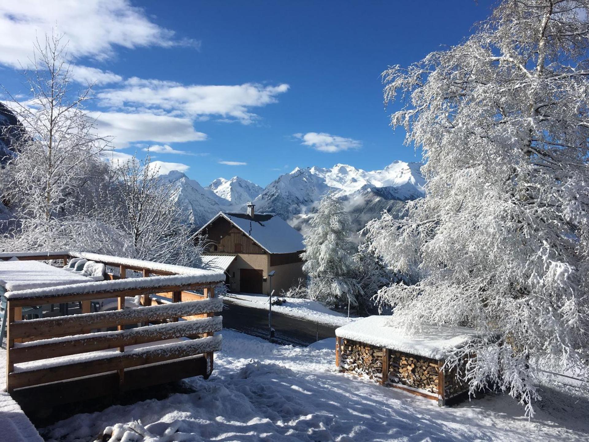 Chalet Rouge Ou Blanc Villard-Reculas ภายนอก รูปภาพ