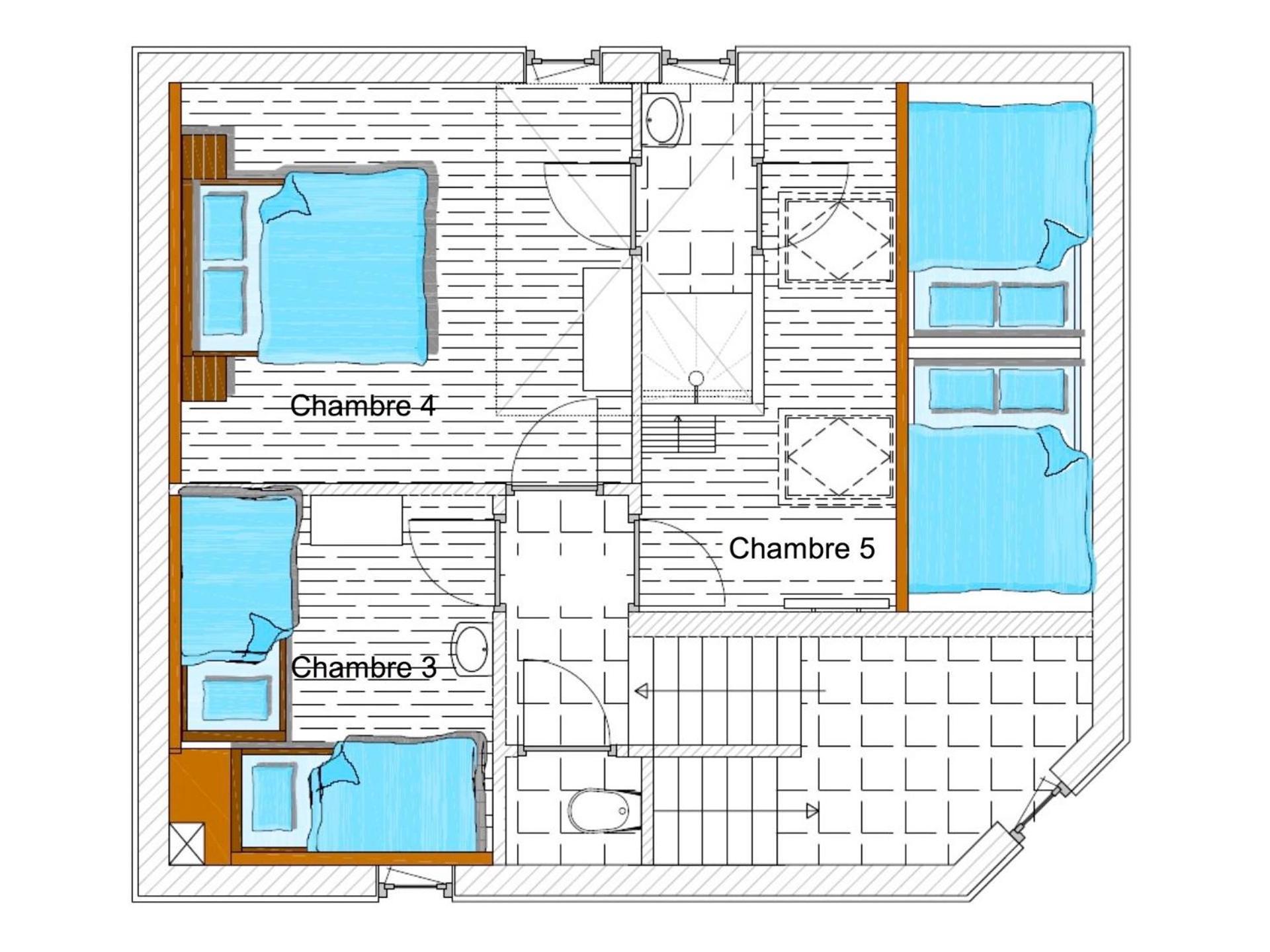 Chalet Rouge Ou Blanc Villard-Reculas ภายนอก รูปภาพ
