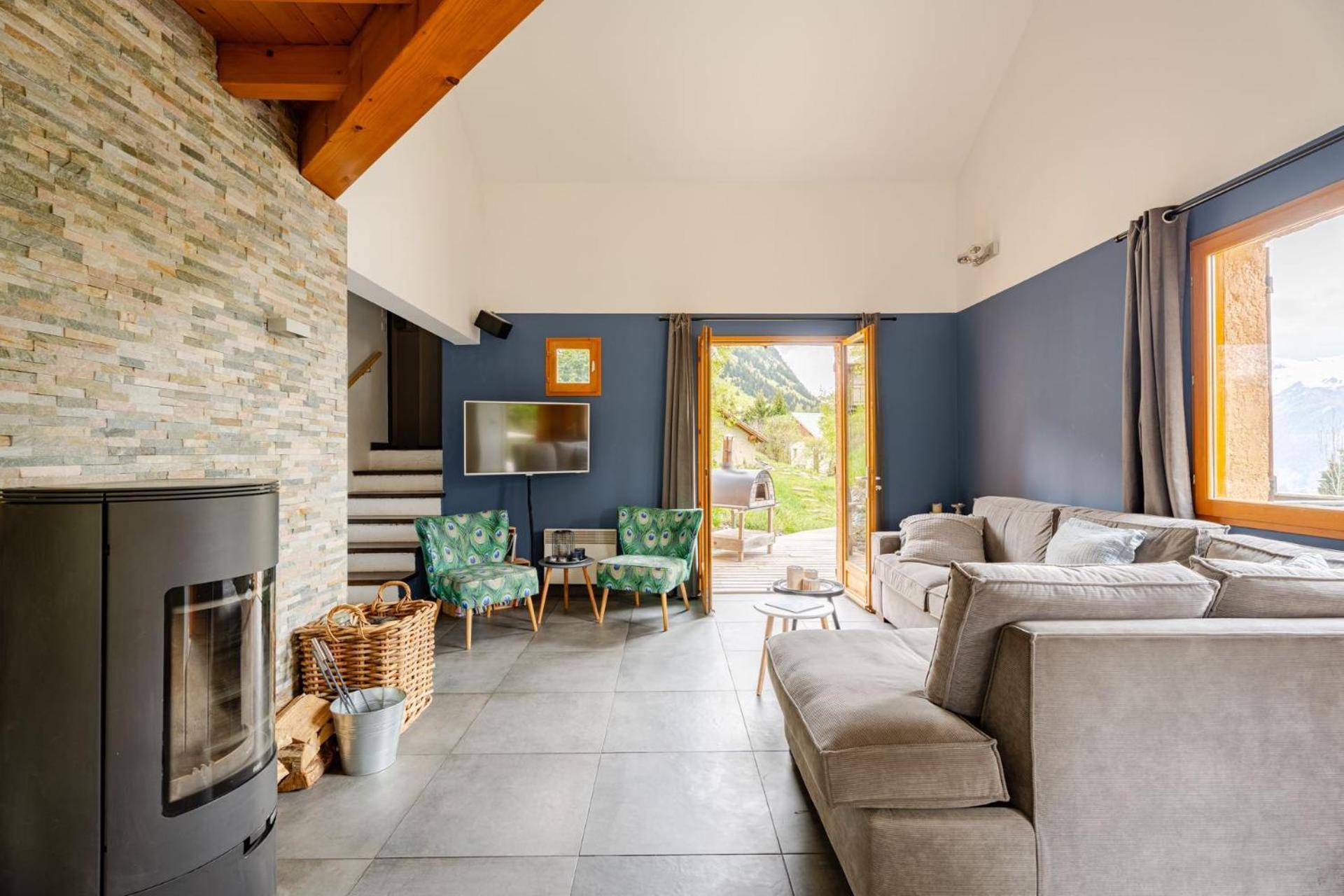 Chalet Rouge Ou Blanc Villard-Reculas ภายนอก รูปภาพ