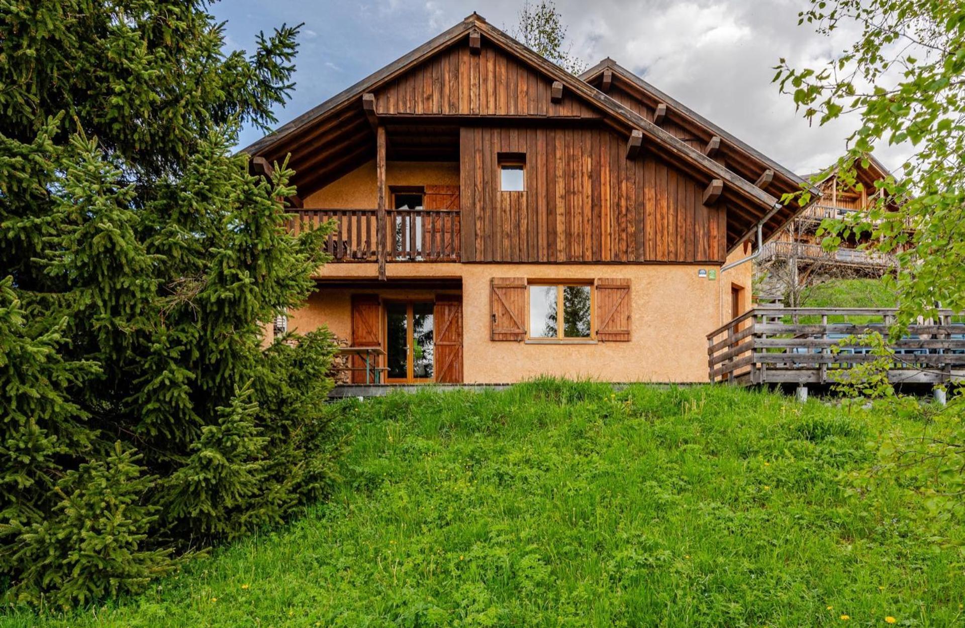 Chalet Rouge Ou Blanc Villard-Reculas ภายนอก รูปภาพ