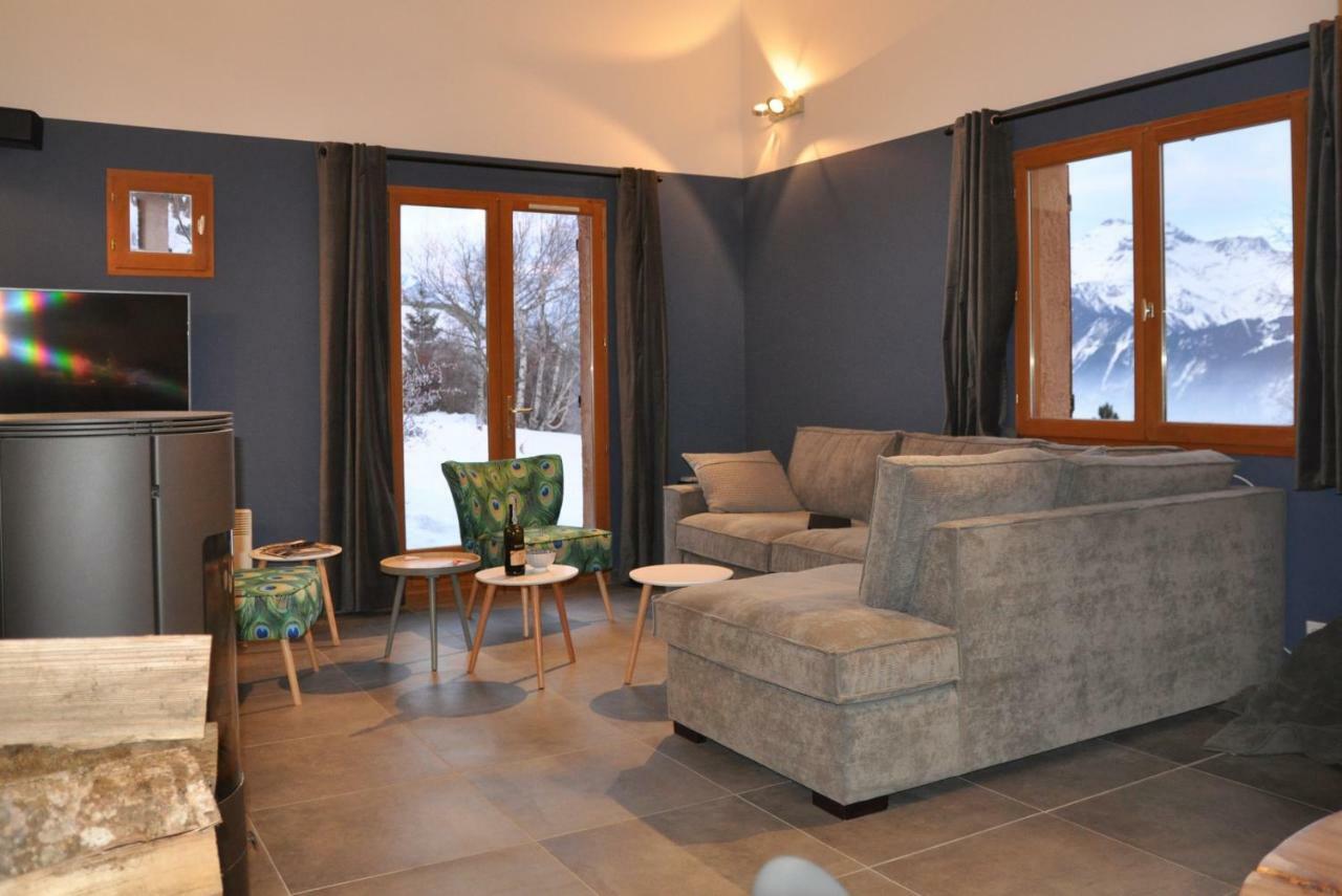 Chalet Rouge Ou Blanc Villard-Reculas ภายนอก รูปภาพ